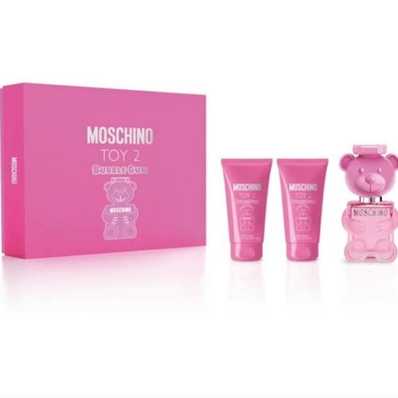 NIB Moschino Toy 2 Bubblegum 25ml 3pc Gift Set - Picture 8 of 9